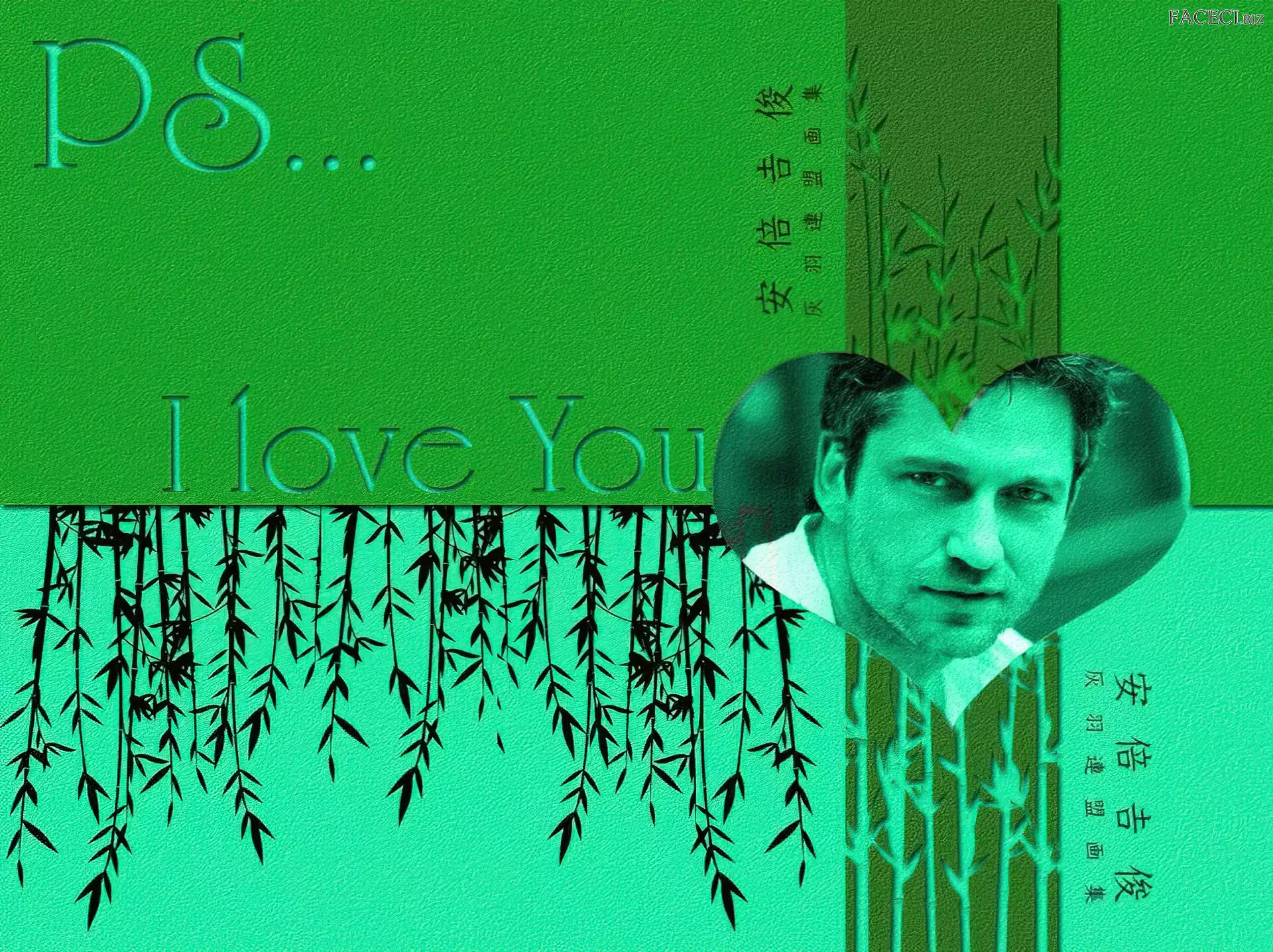 twarz, Gerard Butler, i love you