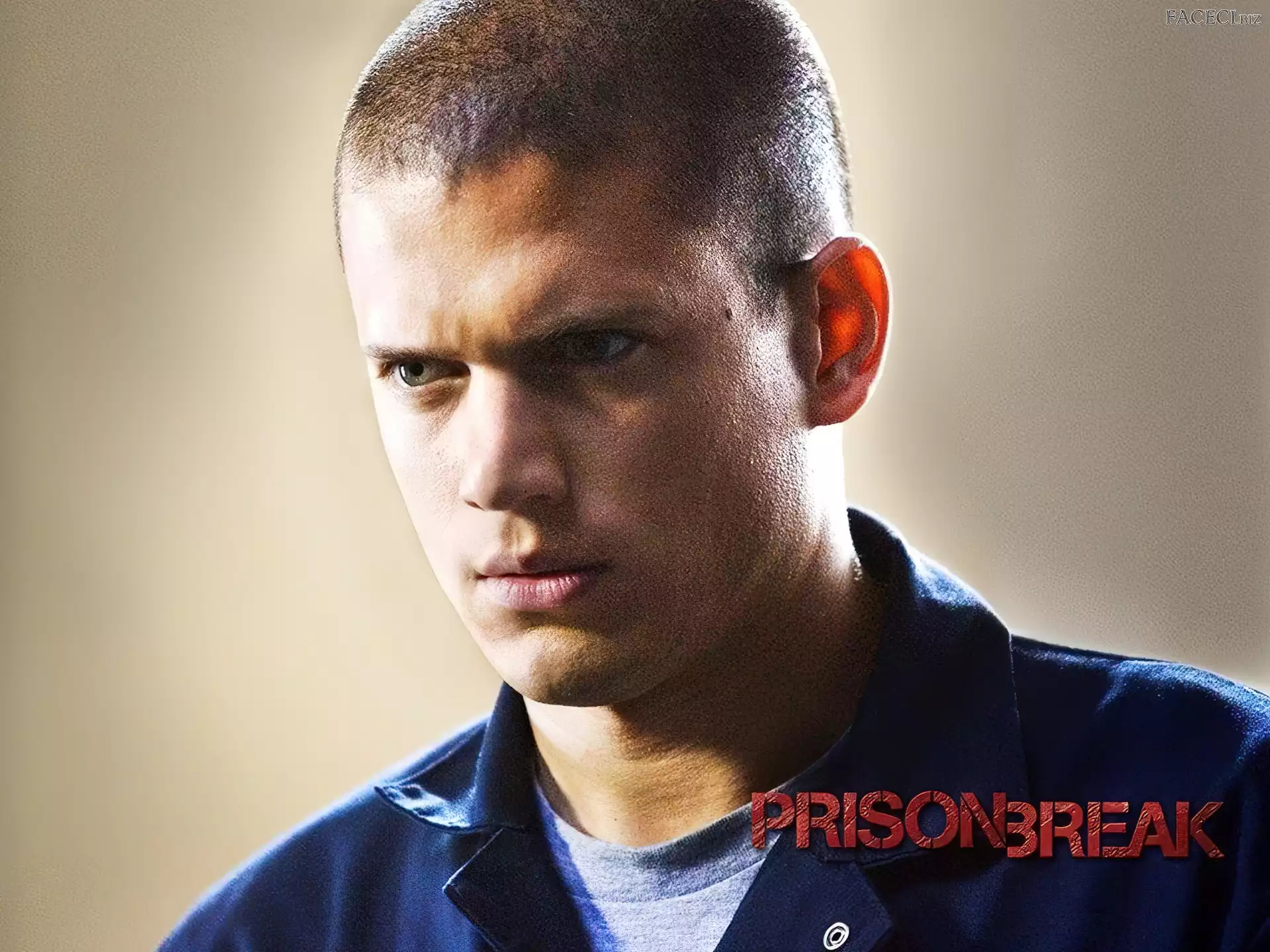 Skazany na śmierć, twarz, Prison Break, Wentworth Miller
